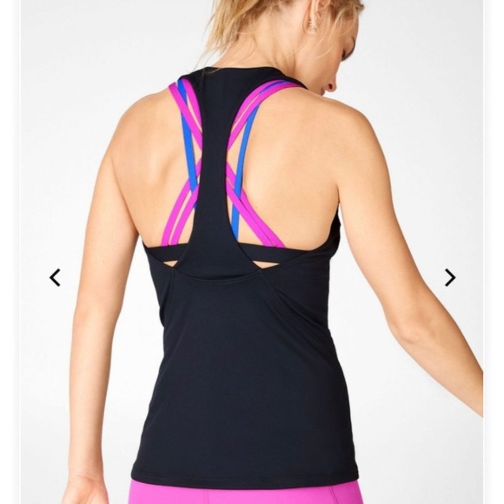 NWT Fabletics Kessler Built-In Bra Tank size M